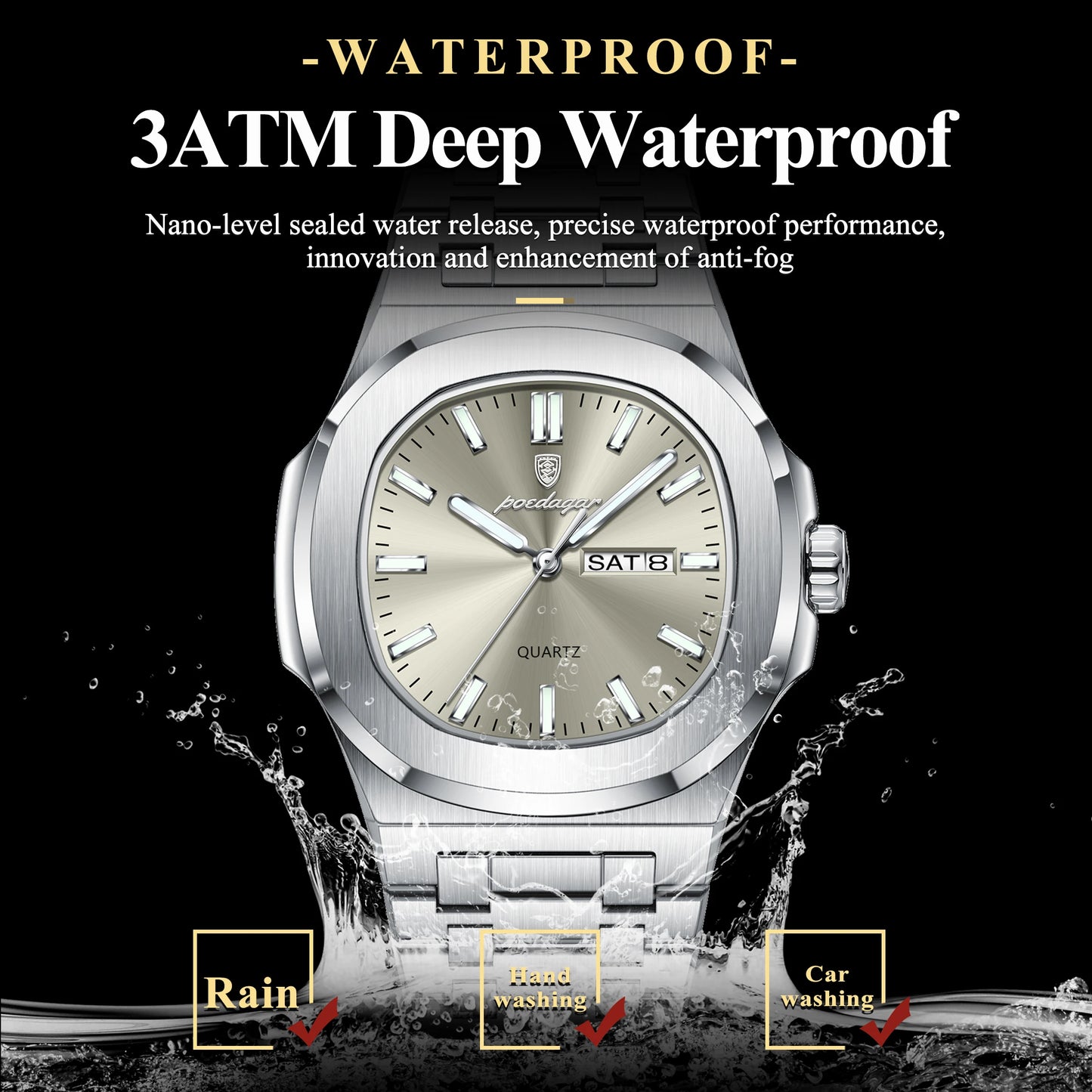 Men's Luxury Waterproof Watch